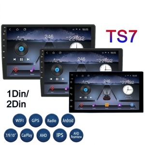 Autoradio Stéréo Universel 7" 9" 10 Pouces WIFI IPS Android Multimédia GPS Navigation Avec Carplay Sans Fil et Android <span class=keywords><strong>Auto</strong></span> - Product Image 1