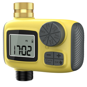 Programmateur d'arrosage numérique automatique pour jardin, dispositif de temporisation d'irrigation extérieure, programmateur d'irrigation agricole avec mode de report en cas de pluie - Product Image 1