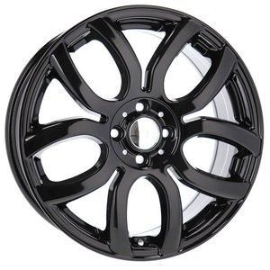 Revêtement noir 17x7 pouces jante <span class=keywords><strong>de</strong></span> <span class=keywords><strong>roue</strong></span> en alliage <span class=keywords><strong>de</strong></span> voiture <span class=keywords><strong>de</strong></span> tourisme 4x100 pour <span class=keywords><strong>MINI</strong></span> ONE <span class=keywords><strong>Cooper</strong></span> S D Clubman R56 R58 - Product Image 1