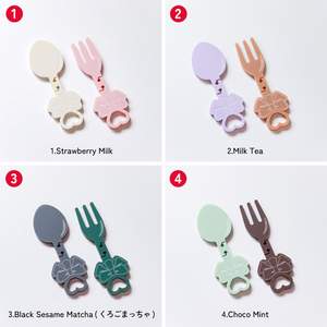 Tenedor, Cuchara, Miniatura de Café, Postre, Fiesta de Té, Regalo, Accesorios de Juguete de Plástico Acrílico para Muñecas - Product Image 2