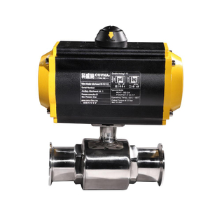 Venta de Liquidación COVNA B2B, Válvula de Bola Sanitaria de Acero Inoxidable de Doble Acción con Actuador Neumático de 1/2 Pulgada para Alta Temperatura - Product Image 5
