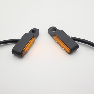 Accesorios para Motos, Manillar de Scooter Eléctrico con Intermitentes Secuenciales y Luz Diurna, Intermitentes LED Metálicos - Product Image 4