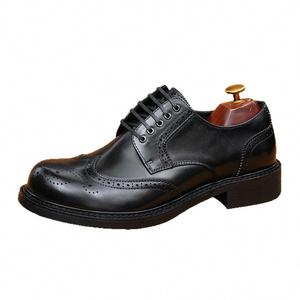 Chaussures en cuir pour hommes, finition brillante, best-seller, pour un look décontracté et élégant, avec boucles - Product Image 2