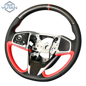Volant en fibre de carbone <span class=keywords><strong>Yutan</strong></span> personnalisé pour Honda Civic 2022 8ème 10ème 11ème génération Civic pour Honda Civic 2002-2005 - Product Image 4