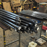 Tige de forage hexagonale intégrale en acier forgé au chrome pour le forage pneumatique de roches minières