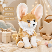 Fabricant de jouets en peluche personnalisés Renard Fennec, poupée sur mesure avec animal en peluche doux de la forêt, certifié CE, faible MOQ, OEM ODM