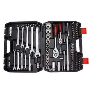 Juego de 82 Piezas de Llaves de Tubo Combinadas OEM en Estuche Rígido, Kit de Herramientas para Reparación de Automóviles, Llaves de Mano de Acero al Carbono, 1 Año de Garantía, Caja de Herramientas - Product Image 5