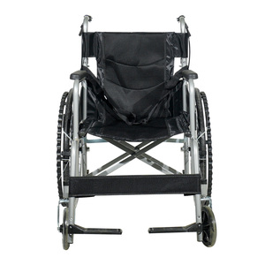 Fauteuil roulant pliable manuel pour personnes âgées et handicapées équipement médical de réadaptation utilisé - Product Image 3