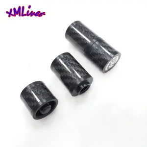 xmlivet Carbon fibre cue joint protectors for UniLoc Quick Release joint Billiard cue joint protectors Billiards accessories