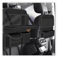 Sac organisateur pour dossier de siège de voiture |   Lot de 2 rangements suspendus multi-compartiments pour sièges arrière |   Maintient l'intérieur bien rangé, accès facile