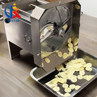 Trancheuse électrique pour bananes plantains avec couteau en acier inoxydable, appareil à chips de bananes à double usage, en vente