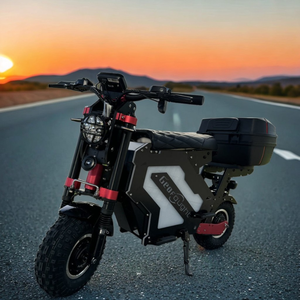 Livraison gratuite, stock américain, scooter électrique tout-terrain à double moteur 72v 10000w, 14 pouces, batterie 50AH, 63-93 miles, scooter adulte - Product Image 1