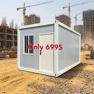 Portatile da 20 piedi prefabbricato per soggiorno a basso costo modulare per casa commerciale progetto di ingegneria stradale - Product Image 1
