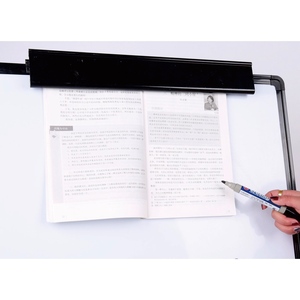 70X100CM U-shaped bracket portable <b>whiteboard</b> height can be customized by 360 rotating mobile office wall chart. - Product Image 5