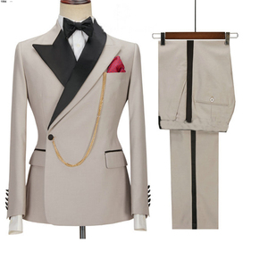 2023 personnalisé Blazer <span class=keywords><strong>Homme</strong></span> Slim Fit <span class=keywords><strong>homme</strong></span> affaires élégant loisirs 3 pièces smoking <span class=keywords><strong>manteau</strong></span> pour Gentleman Blazer ensemble hommes costumes - Product Image 4