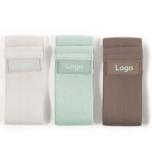 Banda de Resistencia de Tela con Logotipo Personalizado para Hacer Ejercicio, Juego de 3 Bandas de Tela para Cadera y Glúteos, Bandas de Resistencia de Tela para Ejercicios de Fitness - Product Image 6