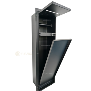 Nicho empotrado oculto de metal SUS 304 para escobilla de inodoro, caja de pañuelos empotrada en azulejo, soporte invisible para rollo de papel para baño de hotel - Product Image 1