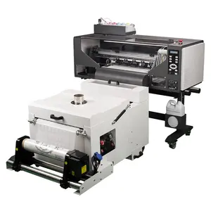 RUICAI dtf printer with powder shaker transfers pet film gang sheet 45cm 40cm a2 DTF printer 13x19 head dtf