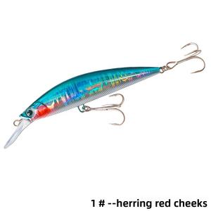 เหยื่อปลอมแบบจมน้ำหนัก 27 กรัม ขนาด 90 มม. สำหรับตีไกล ตก<span class=keywords><strong>ปลา</strong></span>ทะเล แบบทรอลลิ่ง เหยื่อเรืองแสง สำหรับตก<span class=keywords><strong>ปลา</strong></span><span class=keywords><strong>กะพง</strong></span> รุ่น 90S - Product Image 5