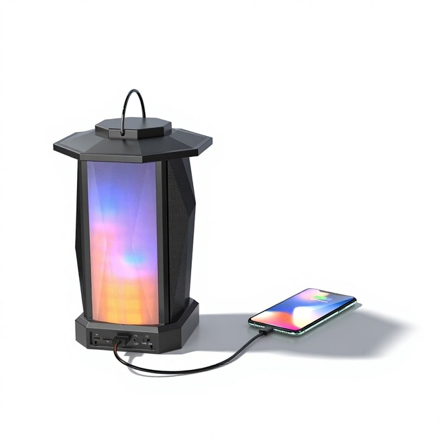 Wholesale Portable for Speaker with Power Bank Function-50W Powerful Bass IPX6 Waterproof RGB LED Lighting