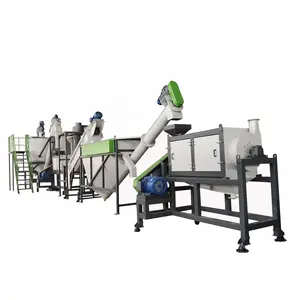 Pet/PE/PP Bottle Recycling Washing Machine Plastic Waste Recycling Machine