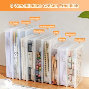 Transparent Stackable Clothing <b>Storage</b> Box PP Plastic Organizer Bin for Shirts Folded <b>Clothes</b> Dorm Closet - Product Image 5