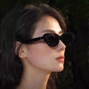 Gafas de sol retro estilo ojo de gato para mujer, montura completa, polarizadas, protección UV400, estilo adulto - Product Image 4