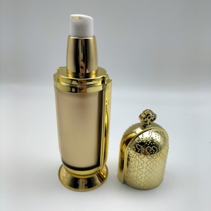 Nuevo Cuidado Personal 50g <span class=keywords><strong>1</strong></span> <span class=keywords><strong>oz</strong></span> 30g tarro dorado acrílico cosmético/tarro de crema anti-edad - Product Image 5