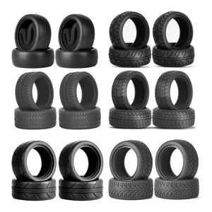 Pneus RC <span class=keywords><strong>1</strong></span>/<span class=keywords><strong>10</strong></span> pour route, 4 pièces, pneus en caoutchouc souple pour Traxxas 4 Tec 2.0 <span class=keywords><strong>Tamiya</strong></span> TT01 XV01 Kyosho WR8 Sakura WLtoys HPI HSP - Product Image 4
