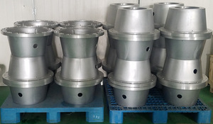 Yuanfei YF-0519 Service de fonderie de pièces moulées sous pression, couvercle de pompe en aluminium moulé sur mesure, bride, boîtier de cloche hydraulique, Guangdong - Product Image 5