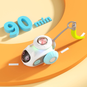 Juguete Interactivo Inteligente para Gatos, Coche Eléctrico con Control Remoto para Diversión <span class=keywords><strong>y</strong></span> Ejercicio - Product Image 5