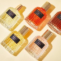 Parfum floral fruité français pour femmes, 50 ml, vaporisateur, flacon en verre prismatique clouté, parfum longue durée, en boîtes cadeaux pour la vente en gros