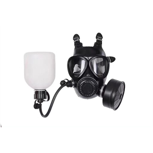 معتمد من CE ، جهاز تنفس الهواء الكامل للوجه <span class=keywords><strong>NBC</strong></span> آمن مع زجاجة مشروب أنبوبية طويلة لحماية السلامة - Product Image 4