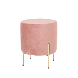 Modern Nordic Velvet Fabric Tall Ottoman <b>Stool</b> Classic European Style Multi Functional Durable Footstool - Product Image 1