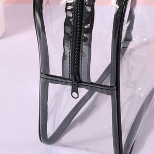 Bolsa de Embalaje de Plástico Transparente de PVC al por Mayor, Bolsa Impermeable con Cierre Hermético, Bolsa Personalizada con Marca - Product Image 3