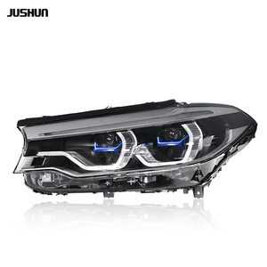 Ensemble de phares Jushun pour BMW Série 5 G30, LED haute luminosité, double couleur, feux de jour améliorés - Product Image 4
