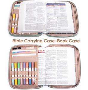 High Quality Custom Soft Bible Book <b>Sleeve</b> Cover Quilted Bible Case for Christian Gift - Product Image 6