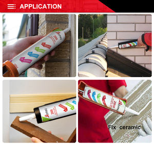 Scellant en silicone asiatique Homey, adhésif pour <span class=keywords><strong>cheminée</strong></span> <span class=keywords><strong>de</strong></span> <span class=keywords><strong>ballon</strong></span>, caoutchouc, polymère MS - Product Image 3