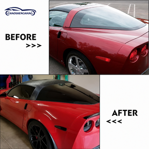 Couvre-pilier B de toit en ABS pour Chevrolet <span class=keywords><strong>Corvette</strong></span> C6 Base Z06 <span class=keywords><strong>2005</strong></span> à 2013, kit de mise à niveau de garniture de porte - Product Image 4