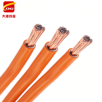 Câble de soudage YH 10 mm² 16 mm² 25 mm² 35 mm² 50 mm² 70 mm² Câble en caoutchouc H01N2-D 1/0 2/0 AWG Flexible en caoutchouc