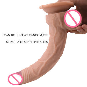 Realistische Pvc Penis Butt Plug Vrouwelijke Masturbator Dildo Vibrator Waterdicht 450G Voor Volwassen Anale Seks Plezier Slank Ontwerp - Product Image 2