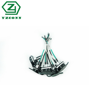 Yzlink Nhà Máy Tùy Chỉnh Lắp Ráp Cáp Gx16 Kết Nối Dây Duy Nhất Dây Nịt Dây Điện Với Nắp Bảo Vệ - Product Image 3