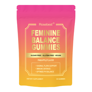 Rosebest OEM Etichetta Privata Integratore Probiotico Senza Zucchero per l'Equilibrio Ormonale Femminile e la Salute della Flora Vaginale delle Donne - Product Image 1