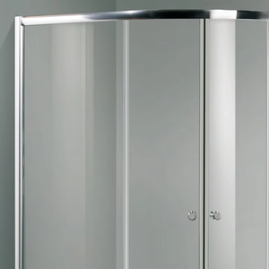 Mampara <span class=keywords><strong>de</strong></span> ducha moderna <span class=keywords><strong>de</strong></span> vidrio transparente, <span class=keywords><strong>diseño</strong></span> deslizante templado <span class=keywords><strong>de</strong></span> 4mm, cuadrante plegable, marco <span class=keywords><strong>de</strong></span> aluminio, manija, tubo escurridor <span class=keywords><strong>para</strong></span> baños - Product Image 2