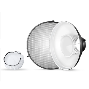 <span class=keywords><strong>Ebuy</strong></span> para Cubierta de Tela de Luz Suave Compatible con Flash de Estudio Fotográfico de 30cm/42cm/55cm, Malla de Panal de Aleación de Aluminio, Accesorios - Product Image 1