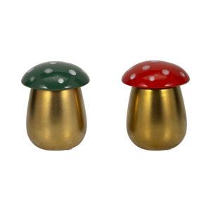 Candele Profumate Decorative a Forma di Fungo, Piccole Votive con Coperchio, Stile Fantasioso per Interni ed Esterni - Product Image 1