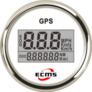 Velocímetro Digital GPS ISURE MARINE ECP9-32V de 52 mm para <span class=keywords><strong>Cruceros</strong></span>, Lanchas Rápidas, Barcos de Pesca y Autocaravanas - Product Image 2