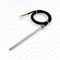 OEM Pemeriksaan Suhu Baja Tahan Karat DS18B20, Termometer Daging Sensor Makanan