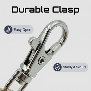 ขายดี ป้ายโลโก้โลหะสั่งทำ ป้ายแบรนด์โลหะสำหรับกระเป๋า พร้อมสายคล้อง - Product Image 4