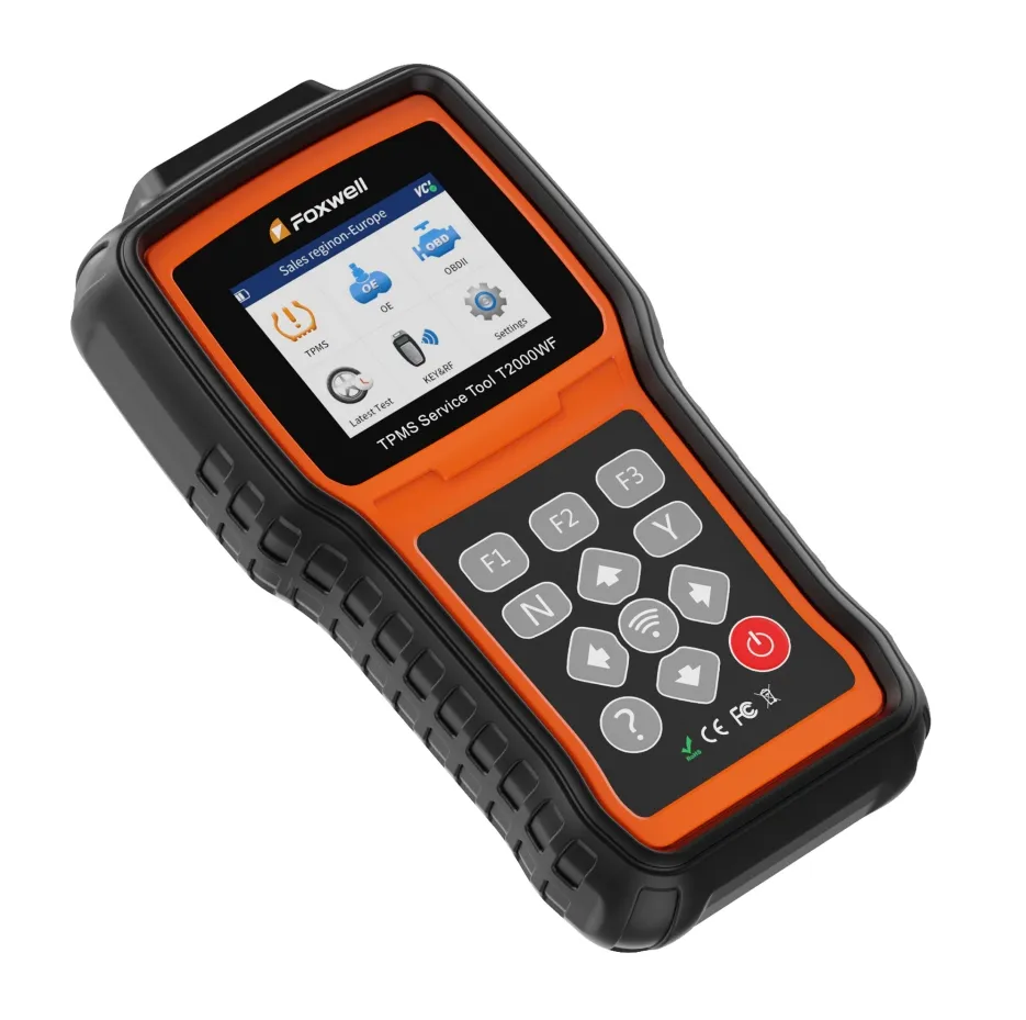 FOXWELL T2000WF mx-เซนเซอร์เครื่องมือการเขียนโปรแกรม 433MHz 315MHZ OE Universal เปิดใช้งานการเขียนโปรแกรมความดันยางการตรวจสอบซ่อมเครื่องมือ